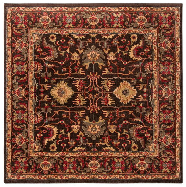 Mahal 693 Transitional Power Loomed Polypropylene Pile Rug Brown / Beige