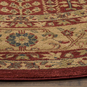 Safavieh Mahal 697 Power Loomed Polypropylene Traditional Rug MAH697A-3