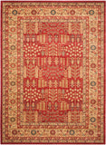 Safavieh Mahal 697 Power Loomed Polypropylene Traditional Rug MAH697A-3