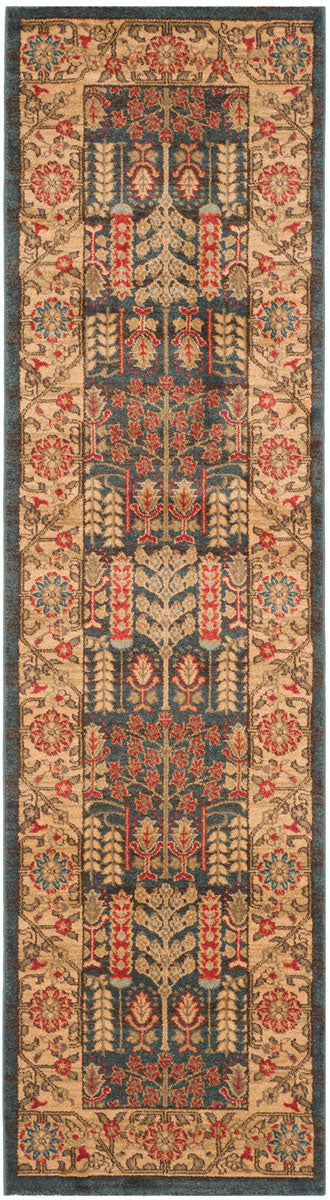 Safavieh Mahal 697 Power Loomed Polypropylene Traditional Rug MAH697E-3