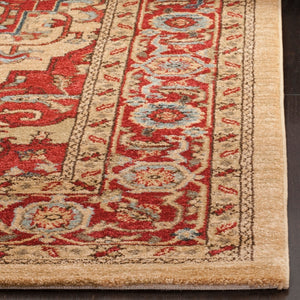 Safavieh Mahal 698 Polypropylene Pile Power Loomed Traditional Rug MAH698A-3SQ