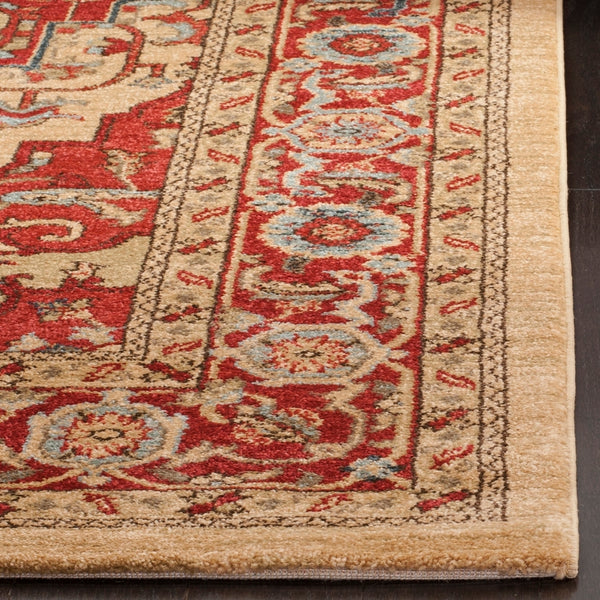 Safavieh Mahal 698 Polypropylene Pile Power Loomed Traditional Rug MAH698A-3SQ