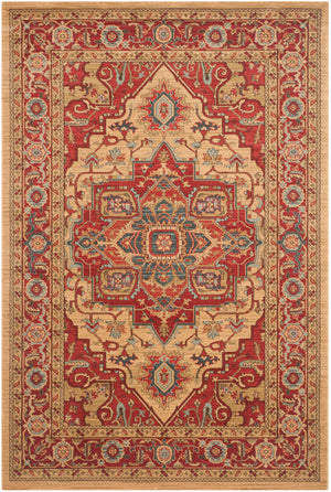 Safavieh Mahal 698 Power Loomed Polypropylene Traditional Rug MAH698A-3