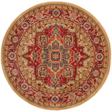 Safavieh Mahal 698 Power Loomed Polypropylene Traditional Rug MAH698A-3