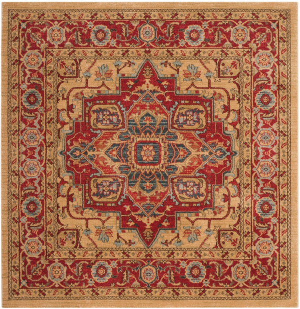 Safavieh Mahal 698 Power Loomed Polypropylene Traditional Rug MAH698A-3