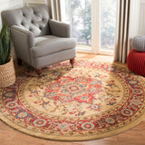 Safavieh Mahal 698 Power Loomed Polypropylene Traditional Rug MAH698A-3