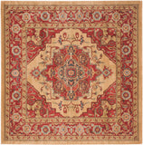 Safavieh Mahal 698 Power Loomed Polypropylene Traditional Rug MAH698A-3