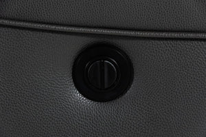 VIG Furniture Divani Casa Maine - Modern Grey Eco-Leather Right Facing Sectional Sofa with Recliner VGKNE9104-GREY1-SECT