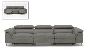 VIG Furniture Divani Casa Maine - Modern Dark Grey Fabric Sofa w/ Electric Recliners VGKNE9104-DK-GRY-S VGKNE9104-DK-GRY-S