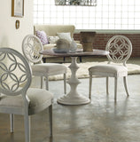 Hooker Furniture - Set of 2 - Melange Transitional Brynlee Side Chair in Hardwood Solids and Fabric 638-75006