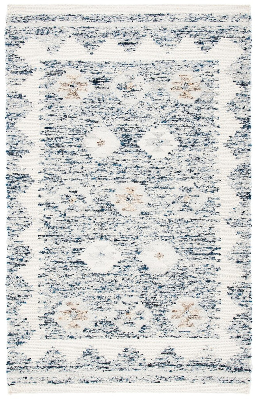 Safavieh Manhattan 351 Hand Woven 85% Wool and 15% Cotton Contemporary Rug MAN351A-8