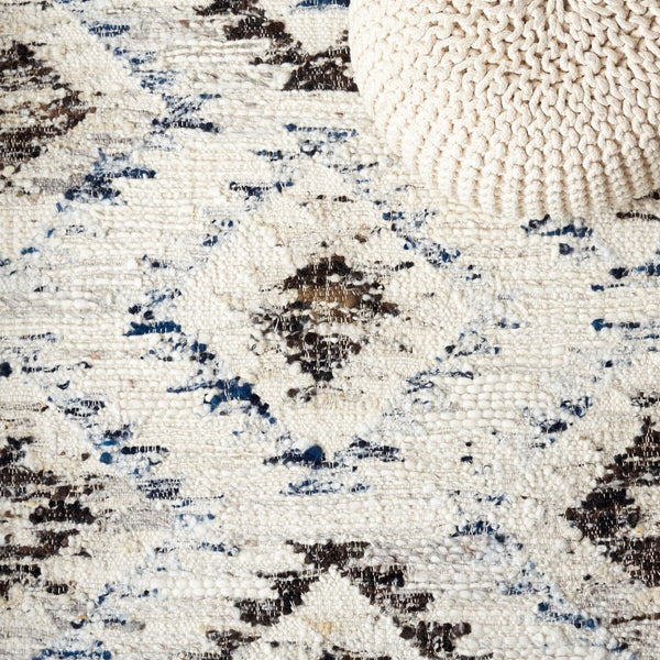 Safavieh Manhattan 354 Hand Woven 85% Wool and 15% Cotton Contemporary Rug MAN354A-8