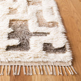 Safavieh Manhattan 458 With Fringe Hand Knotted 80% Wool and 20% Viscose Contemporary Rug MAN458F-6