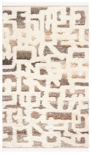 Safavieh Manhattan 458 With Fringe Hand Knotted 80% Wool and 20% Viscose Contemporary Rug MAN458F-6