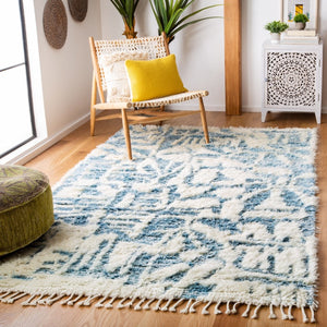 Safavieh Manhattan 462 With Tassel Hand Knotted 80% Wool and 20% Viscose Contemporary Rug MAN462M-6