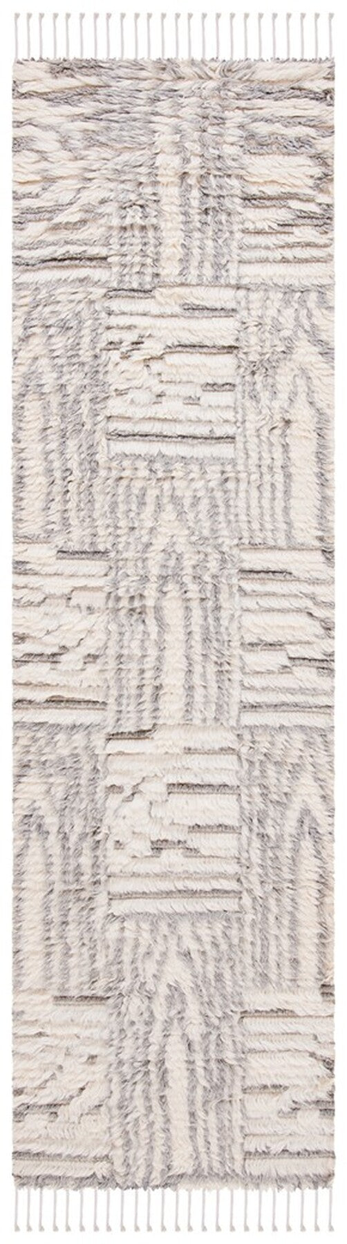 Safavieh Manhattan 464 With Tassel Hand Knotted 80% Wool and 20% Viscose Contemporary Rug MAN464F-6