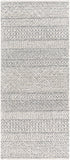 Maroc MAR-2301 Global Wool Rug MAR2301-266 Beige, Ivory, Charcoal 100% Wool 2'6" x 6'