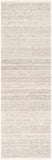 Maroc MAR-2303 Global Wool Rug MAR2303-268 Cream, Camel, Taupe, Dark Brown, Medium Gray 100% Wool 2'6" x 8'