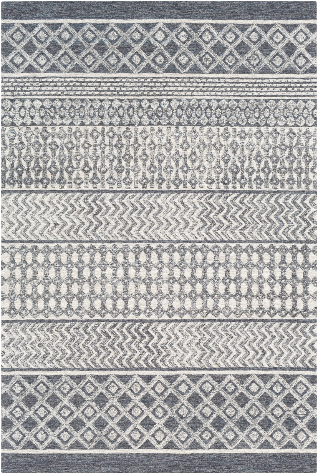 Maroc Global Wool Rug - Hand-Tufted Elegance for Eclectic Home Decor