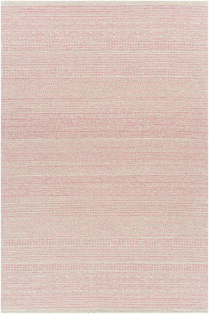 Maroc MAR-2324 Global Wool Rug MAR2324-81012 Rose, Medium Gray, Cream 100% Wool 9' x 12'