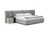 Nova Domus Maranello - Queen Modern Grey Bed