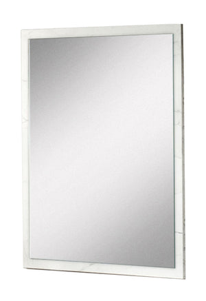 VIG Furniture Nova Domus Marbella - Italian Modern White Marble Mirror VGACMARBELLA-MIR
