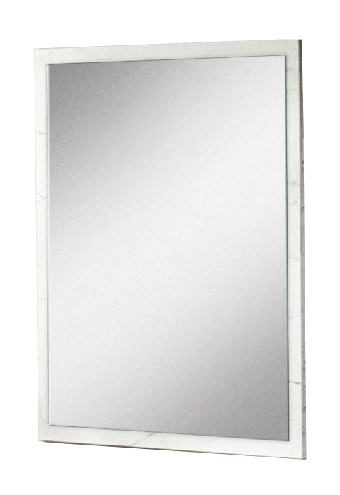VIG Furniture Nova Domus Marbella - Italian Modern White Marble Mirror VGACMARBELLA-MIR