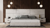 VIG Furniture Nova Domus Marbella - Italian Modern White Marble Nightstand VGACMARBELLA-NS VGACMARBELLA-NS