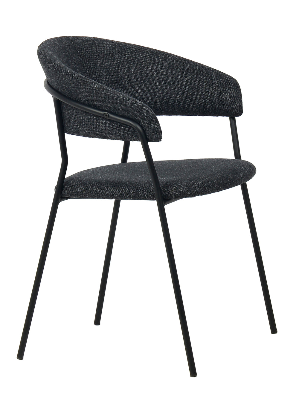 VIG Furniture Modrest Marlynn - Modern Dark Grey Dining Chair Set of 2 VGFH-129571-GB-DC