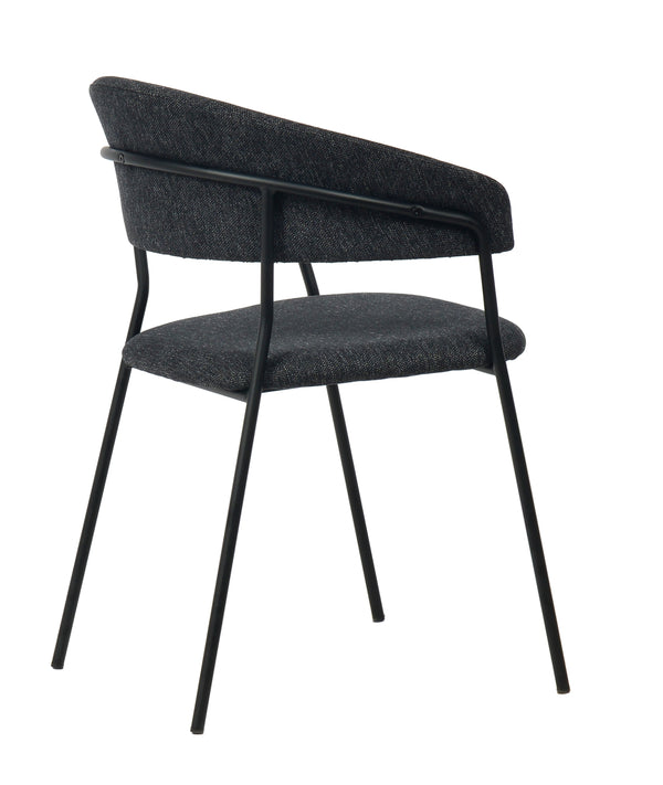 VIG Furniture Modrest Marlynn - Modern Dark Grey Dining Chair Set of 2 VGFH-129571-GB-DC