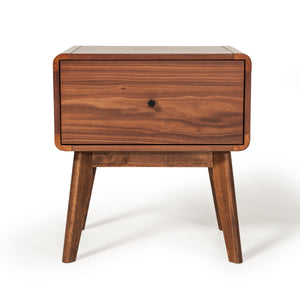 VIG Furniture Modrest Marshall Mid-Century Modern Walnut Nightstand VGMABR-39-NS