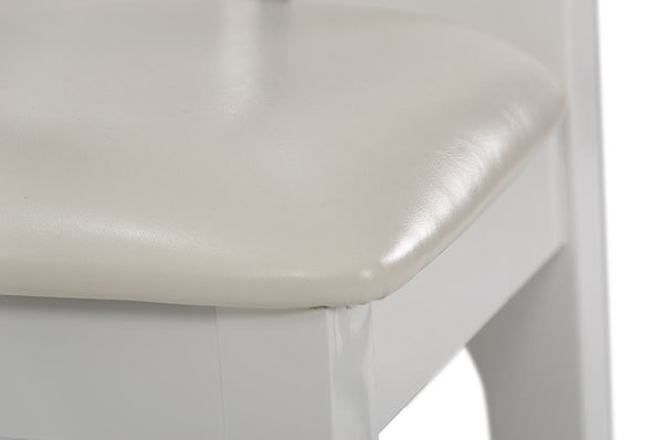 VIG Furniture Modrest Maxi White Gloss Chair (Set of 2) VGGUJK414SCH-WHT