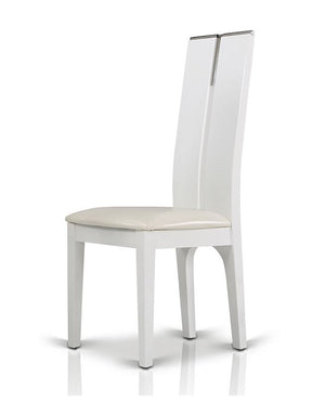 VIG Furniture Modrest Maxi White Gloss Chair (Set of 2) VGGUJK414SCH-WHT