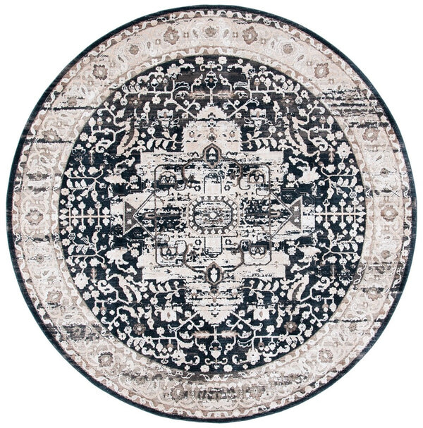 Safavieh Mayflower 215 Power Loomed 72.5% Polyester /27.5% Polypropylene Transitional Rug MAY215B-9