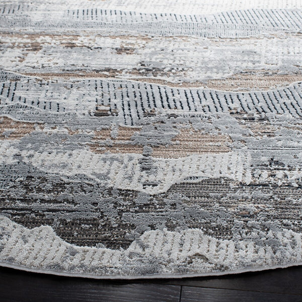 Safavieh Mayflower 261 Power Loomed 72.5% Polyester /27.5% Polypropylene Contemporary Rug MAY261M-9