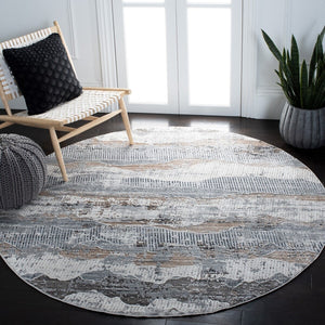Safavieh Mayflower 261 Power Loomed 72.5% Polyester /27.5% Polypropylene Contemporary Rug MAY261M-9