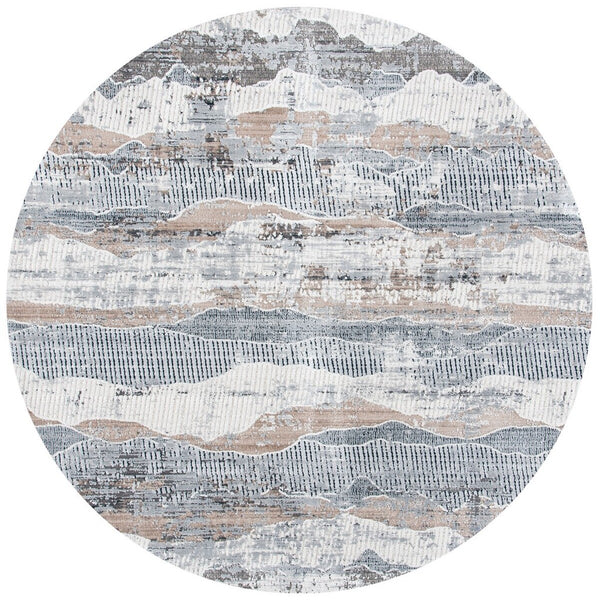 Safavieh Mayflower 261 Power Loomed 72.5% Polyester /27.5% Polypropylene Contemporary Rug MAY261M-9