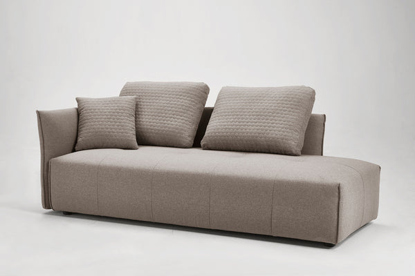 VIG Furniture Divani Casa - Polson Modern Light Grey Fabric Modular  Sectional Sofa Bed VGMB-1869-LTGRY
