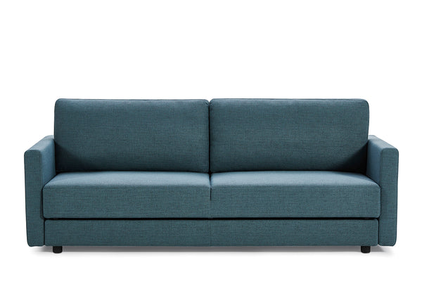 VIG Furniture Divani Casa Fredonia Modern Blue-Green Fabric Sofa Bed w/ Storage VGMB-1901-BG