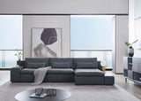 VIG Furniture Divani Casa Paseo - Modern Grey Modular Sectional Sofa VGMB-C008