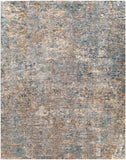 Mirabel MBE-2303 Modern Polyester Rug MBE2303-710103 Navy, Denim, Cream, Dark Brown, Saffron, Taupe, Light Gray 100% Polyester 7'10" x 10'3"