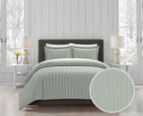 Morgan Green King 3pc Duvet Set