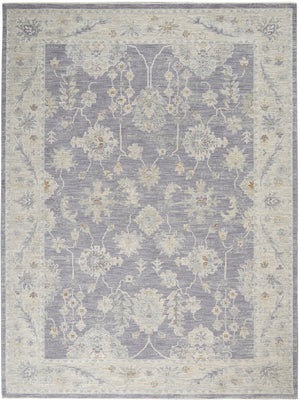 Nourison Asher ASR03 Persian Machine Made Power-loomed Indoor only Area Rug Charcoal 7'10" x 10'4" 99446806970