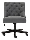 Soho Tufted Velvet Swivel Desk Chair