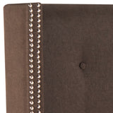 Keegan Chocolate Linen Headboard