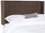 Keegan Chocolate Linen Headboard