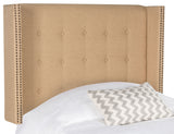 Keegan Sandstone Linen Headboard