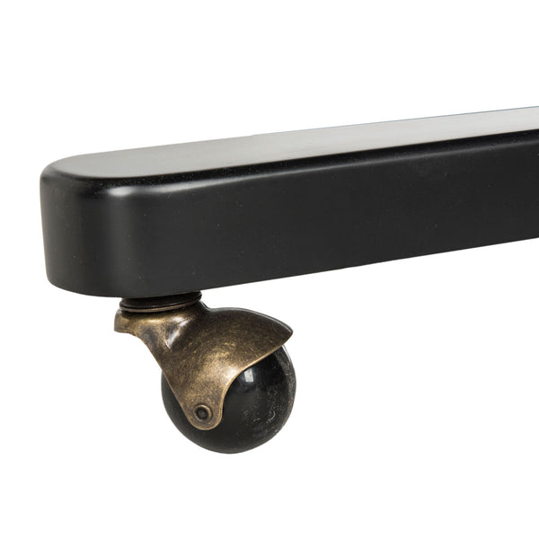 Safavieh Chambers Office Chair Clay Black Wood Birch CA Foam Poly Fiber Stainless Steel Bicast Leather MCR4209A 889048048706