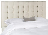 Safavieh Lamar Wheat Tufted Headboard Wheat Fabric/Wood/Metal MCR4021G