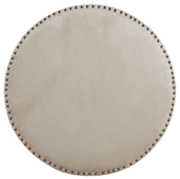 Safavieh Sherri Cocktail Ottoman Brass Nail Heads MCR4640C